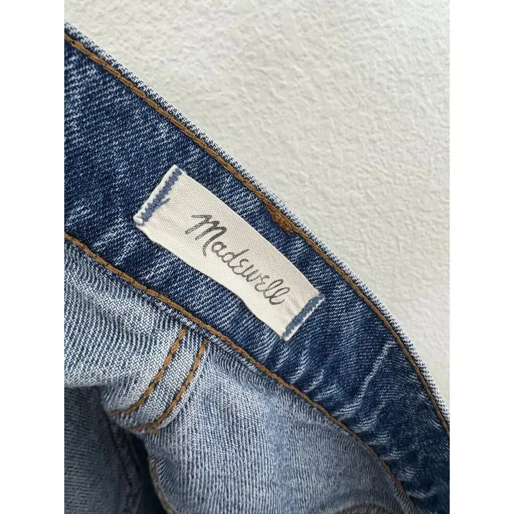 Madewell The Perfect Jean Short Size 27 in Burnett Wash Tencel Lyocell ND180